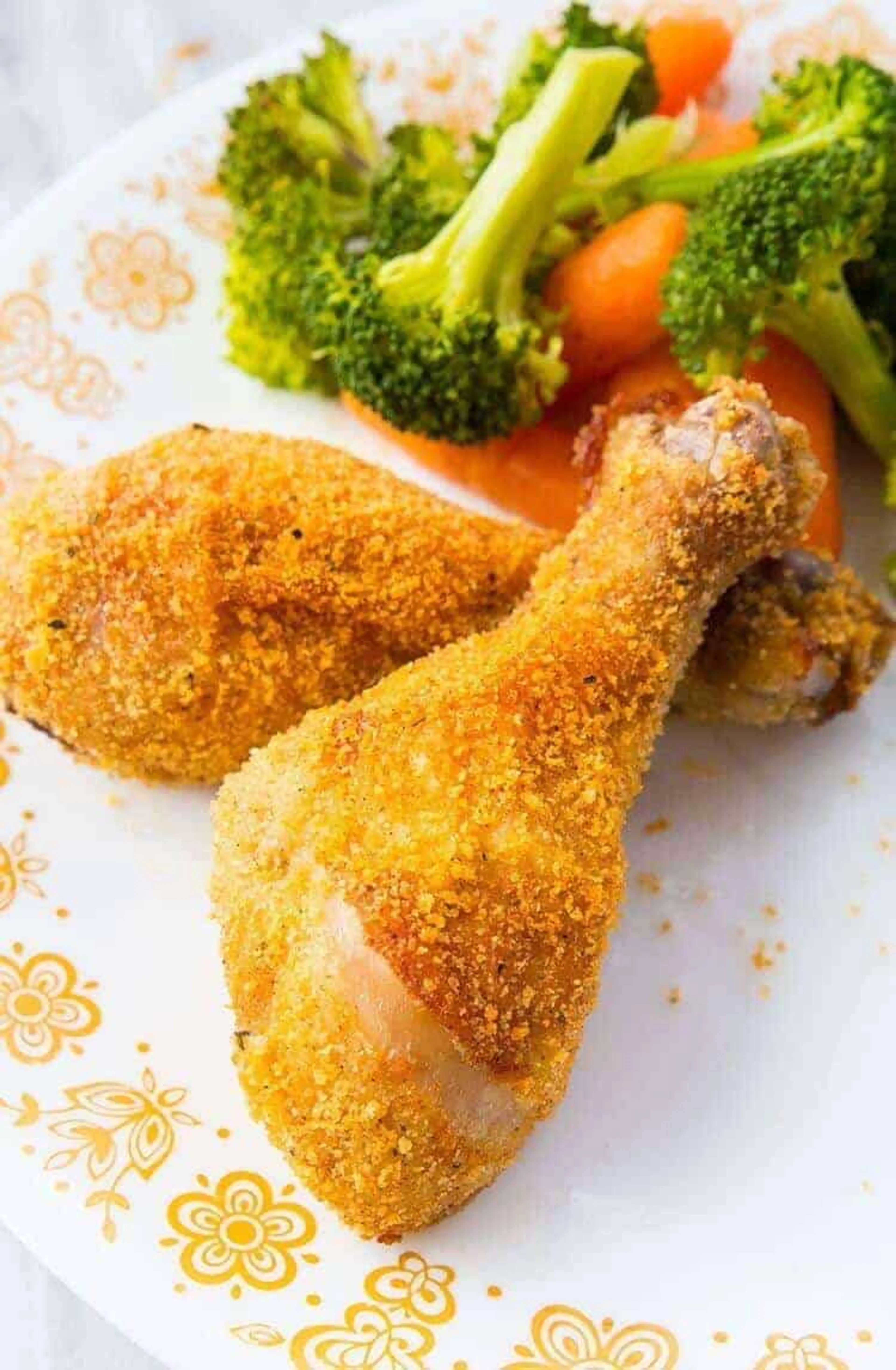 Crispy Oven Baked Chicken Legs